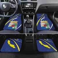 Curacao Flag Day Car Mats Korsou Map Simple Style