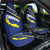 Curacao Flag Day Car Seat Cover Korsou Map Simple Style