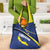 Curacao Flag Day Grocery Bag Korsou Map Simple Style
