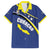 Curacao Flag Day Hawaiian Shirt Korsou Map Simple Style