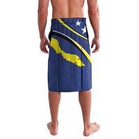 Curacao Flag Day Lavalava Korsou Map Simple Style