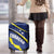Curacao Flag Day Luggage Cover Korsou Map Simple Style
