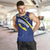 Curacao Flag Day Men Tank Top Korsou Map Simple Style