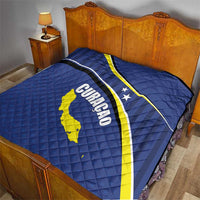 Curacao Flag Day Quilt Korsou Map Simple Style