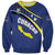 Curacao Flag Day Sweatshirt Korsou Map Simple Style