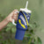 Curacao Flag Day Tumbler With Handle Korsou Map Simple Style