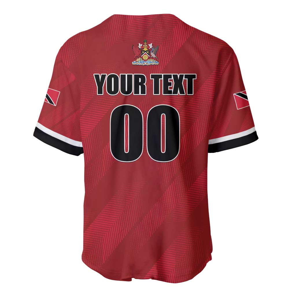 Custom Trinidad and Tobago Rugby Baseball Jersey Come On Calypso Warriors