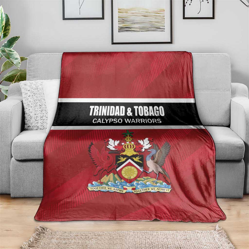 Trinidad and Tobago Rugby Blanket Come On Calypso Warriors