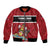 Custom Trinidad and Tobago Rugby Bomber Jacket Come On Calypso Warriors