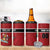 Custom Trinidad and Tobago Rugby 4 in 1 Can Cooler Tumbler Come On Calypso Warriors