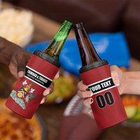 Custom Trinidad and Tobago Rugby 4 in 1 Can Cooler Tumbler Come On Calypso Warriors