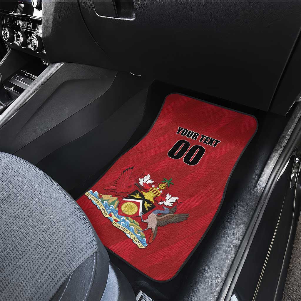 Trinidad and Tobago Rugby Car Mats Come On Calypso Warriors