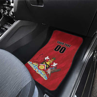 Trinidad and Tobago Rugby Car Mats Come On Calypso Warriors