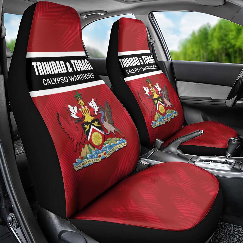 Trinidad and Tobago Rugby Car Seat Cover Come On Calypso Warriors