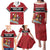 Custom Trinidad and Tobago Rugby Family Matching Puletasi and Hawaiian Shirt Come On Calypso Warriors