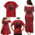 Custom Trinidad and Tobago Rugby Family Matching Puletasi and Hawaiian Shirt Come On Calypso Warriors