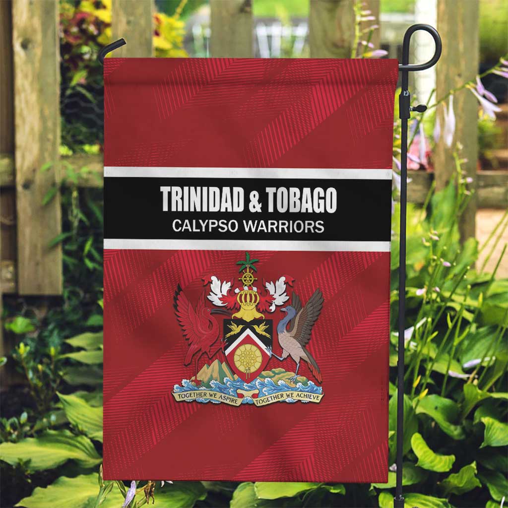 Trinidad and Tobago Rugby Garden Flag Come On Calypso Warriors