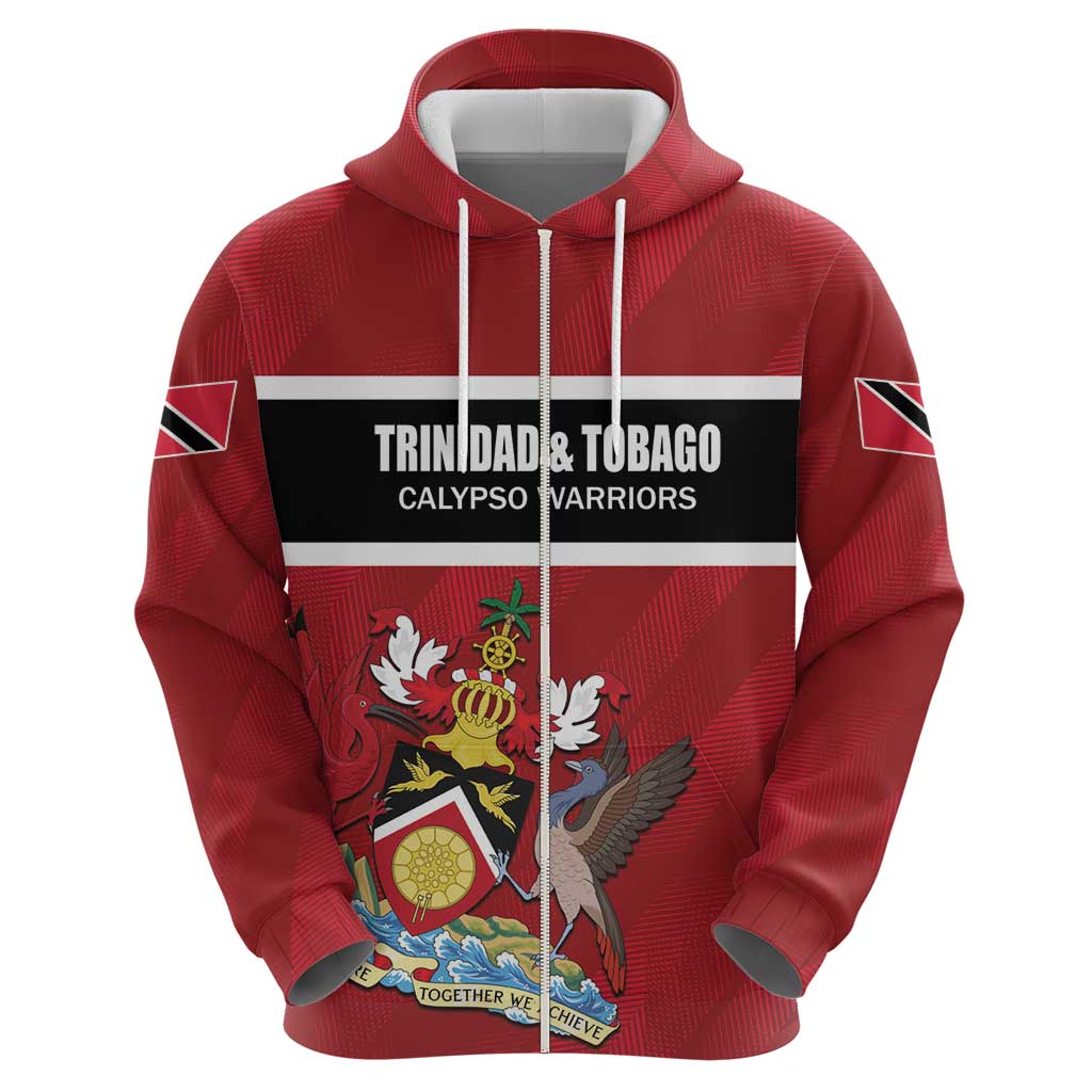 Custom Trinidad and Tobago Rugby Hoodie Come On Calypso Warriors