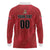 Custom Trinidad and Tobago Rugby Long Sleeve Polo Shirt Come On Calypso Warriors