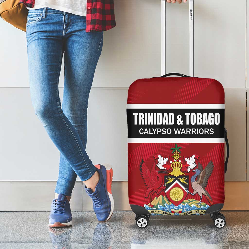Trinidad and Tobago Rugby Luggage Cover Come On Calypso Warriors