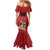 Custom Trinidad and Tobago Rugby Mermaid Dress Come On Calypso Warriors
