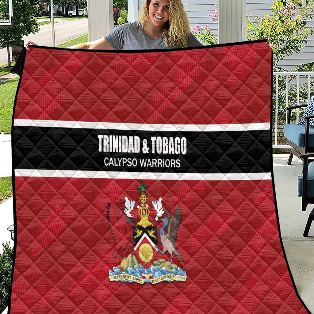 Trinidad and Tobago Rugby Quilt Come On Calypso Warriors