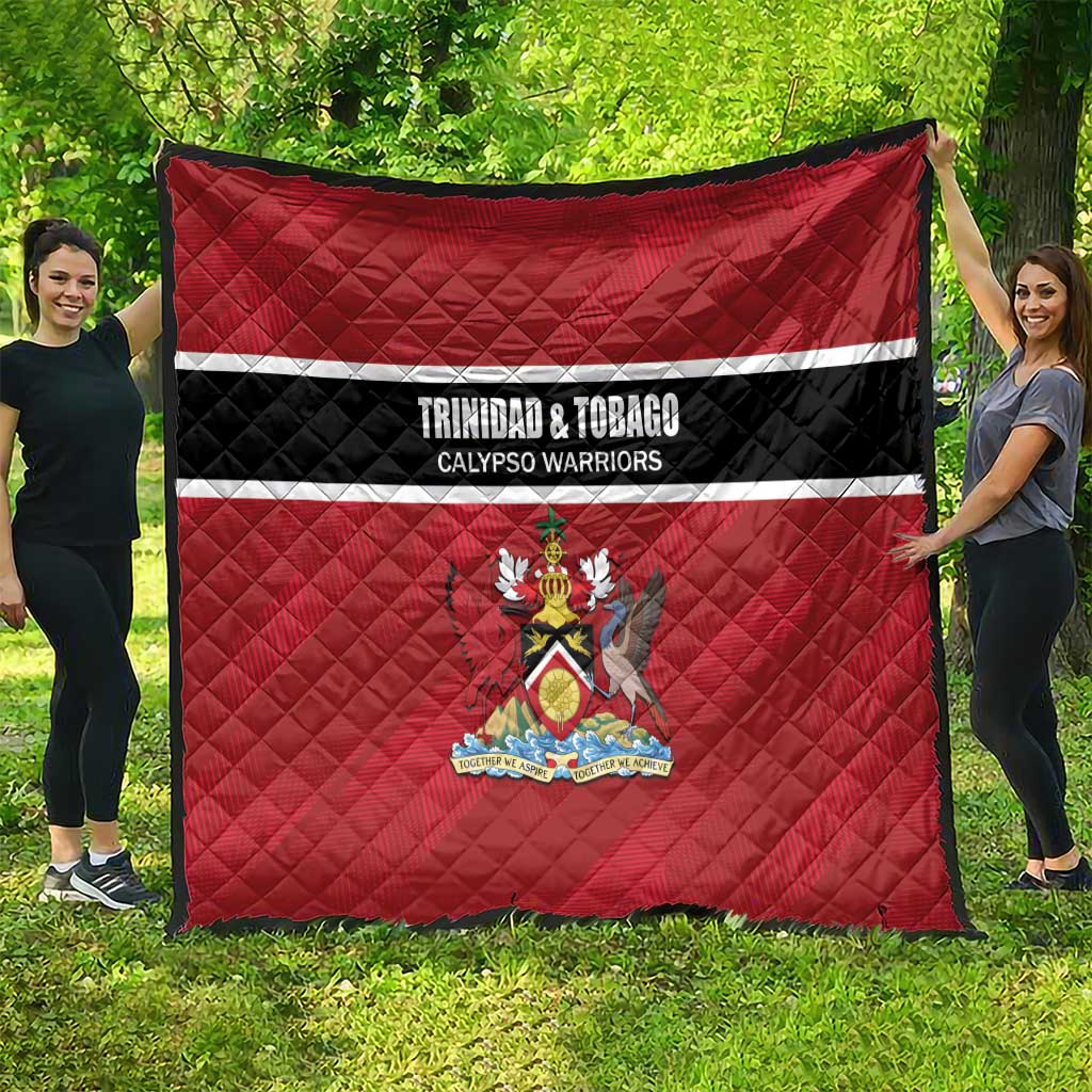 Trinidad and Tobago Rugby Quilt Come On Calypso Warriors