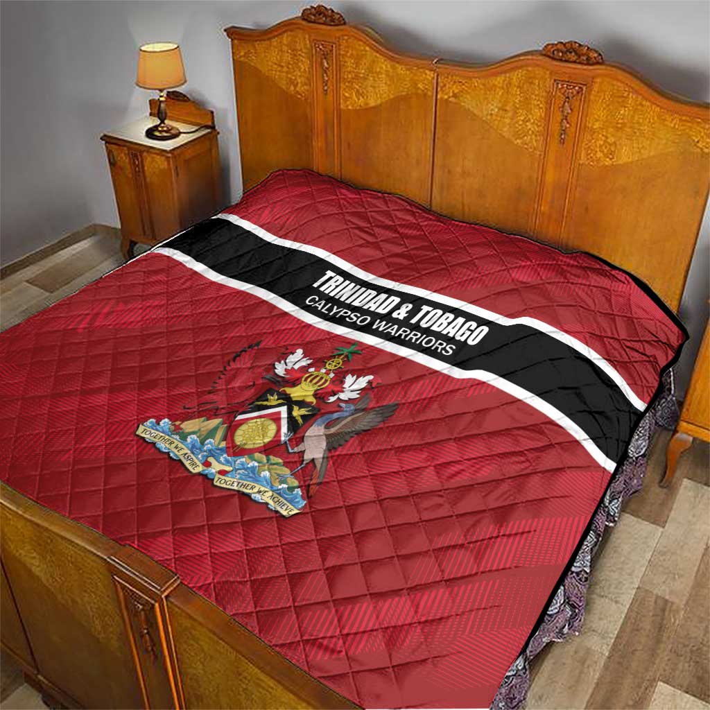 Trinidad and Tobago Rugby Quilt Come On Calypso Warriors
