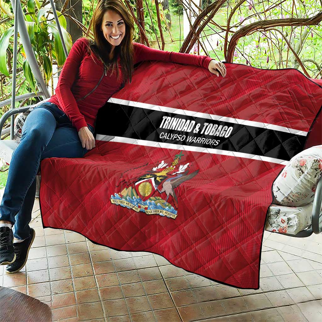 Trinidad and Tobago Rugby Quilt Come On Calypso Warriors