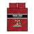 Trinidad and Tobago Rugby Quilt Bed Set Come On Calypso Warriors