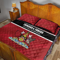 Trinidad and Tobago Rugby Quilt Bed Set Come On Calypso Warriors