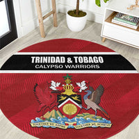 Trinidad and Tobago Rugby Round Carpet Come On Calypso Warriors