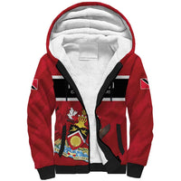Custom Trinidad and Tobago Rugby Sherpa Hoodie Come On Calypso Warriors