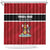 Trinidad and Tobago Rugby Shower Curtain Come On Calypso Warriors