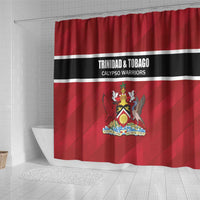 Trinidad and Tobago Rugby Shower Curtain Come On Calypso Warriors