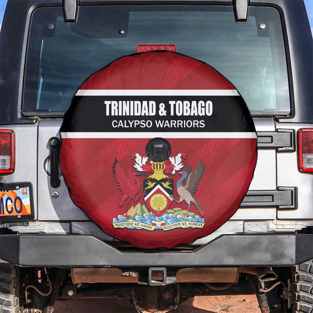 Trinidad and Tobago Rugby Spare Tire Cover Come On Calypso Warriors