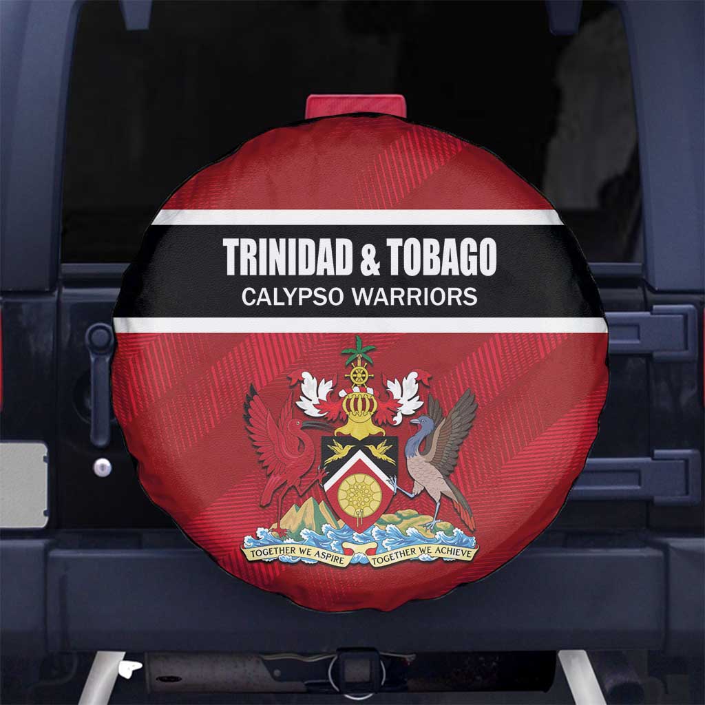 Trinidad and Tobago Rugby Spare Tire Cover Come On Calypso Warriors