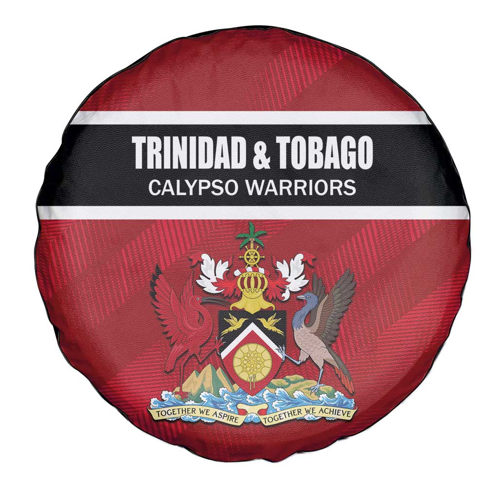 Trinidad and Tobago Rugby Spare Tire Cover Come On Calypso Warriors
