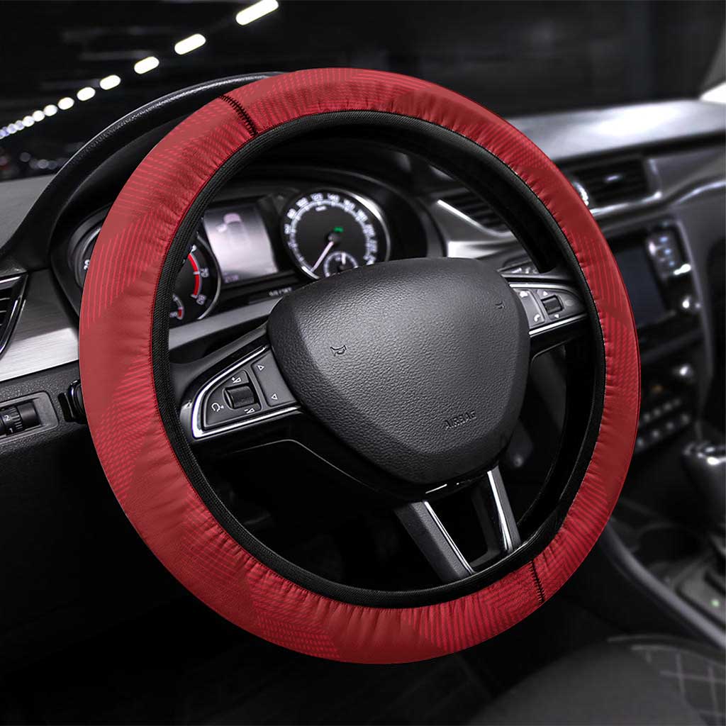 Trinidad and Tobago Rugby Steering Wheel Cover Come On Calypso Warriors
