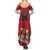 Custom Trinidad and Tobago Rugby Summer Maxi Dress Come On Calypso Warriors