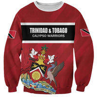Custom Trinidad and Tobago Rugby Sweatshirt Come On Calypso Warriors