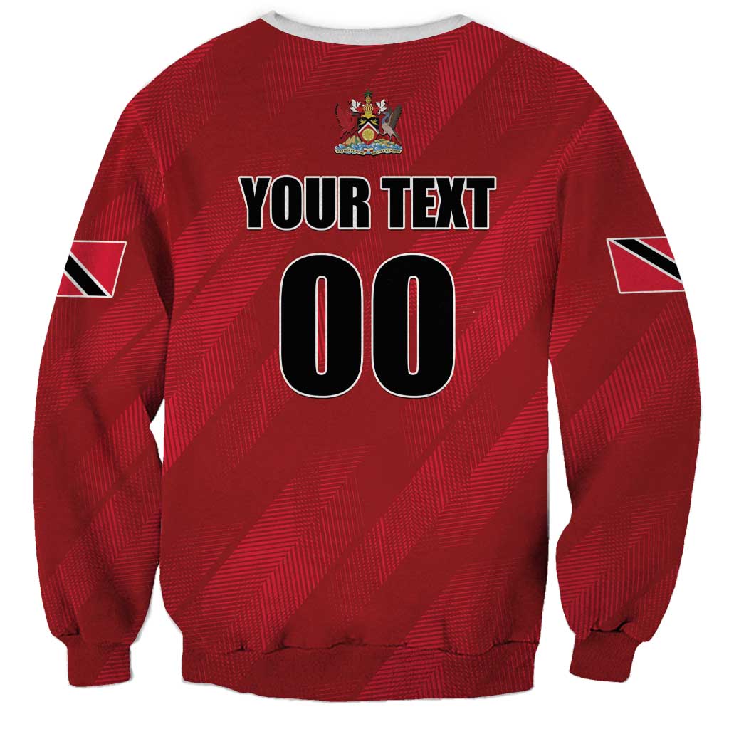 Custom Trinidad and Tobago Rugby Sweatshirt Come On Calypso Warriors
