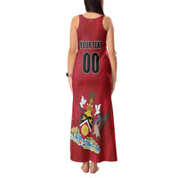 Custom Trinidad and Tobago Rugby Tank Maxi Dress Come On Calypso Warriors