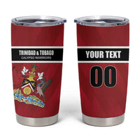Custom Trinidad and Tobago Rugby Tumbler Cup Come On Calypso Warriors