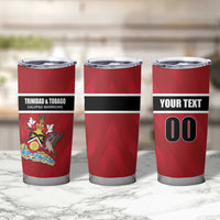 Custom Trinidad and Tobago Rugby Tumbler Cup Come On Calypso Warriors