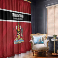 Trinidad and Tobago Rugby Window Curtain Come On Calypso Warriors