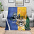 Italy And Australia Soccer Blanket Gli Azzurri Vs Socceroos