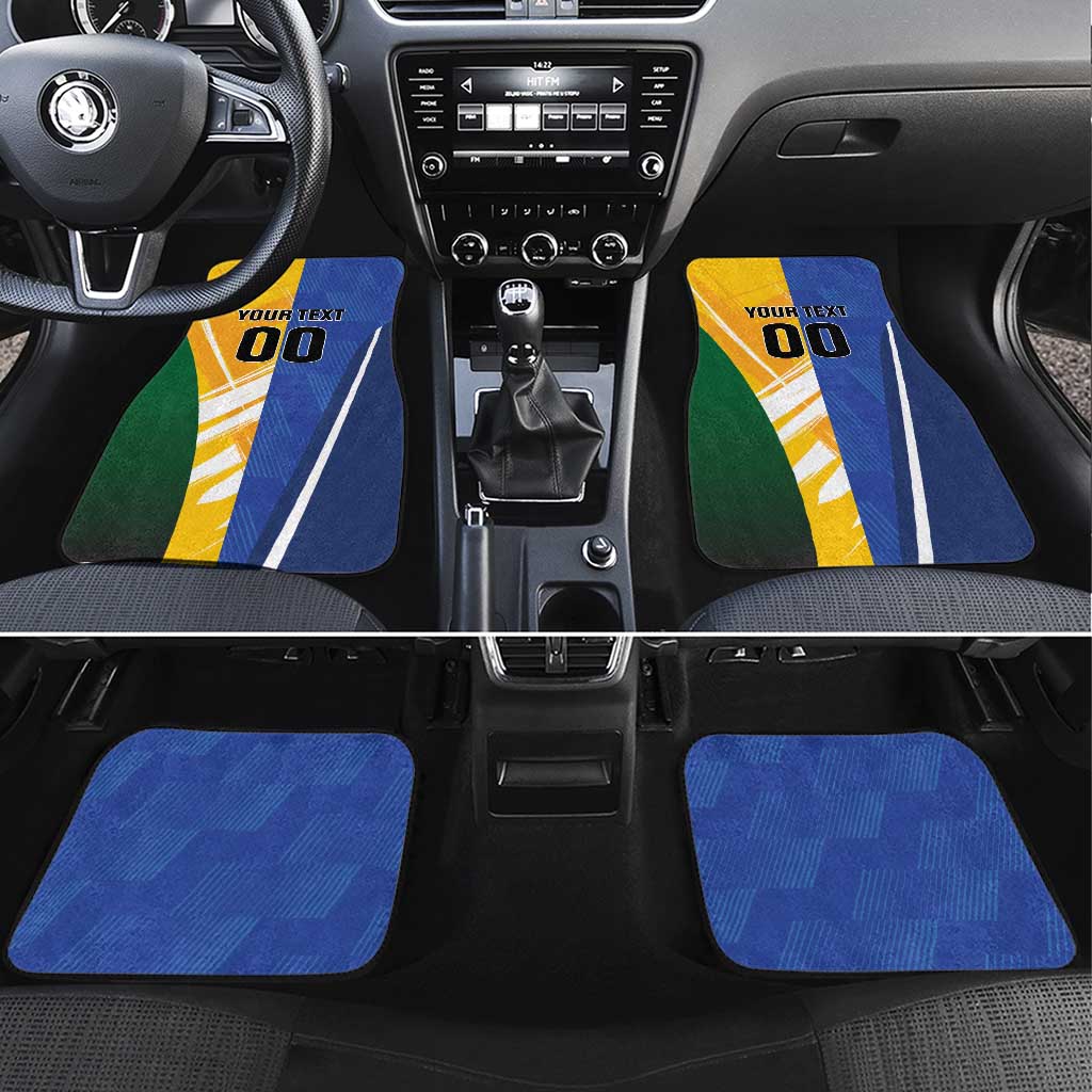 Italy And Australia Soccer Car Mats Gli Azzurri Vs Socceroos