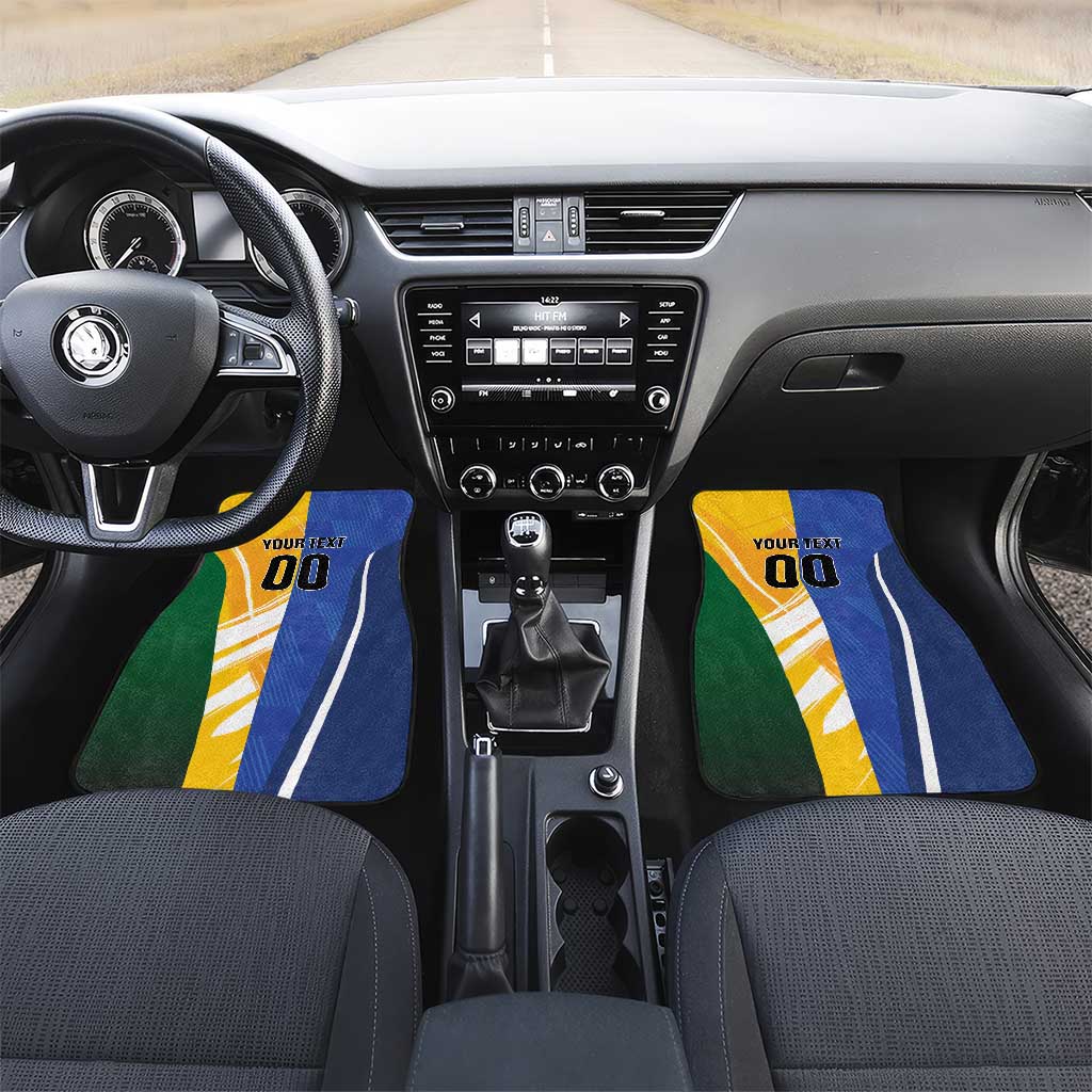 Italy And Australia Soccer Car Mats Gli Azzurri Vs Socceroos