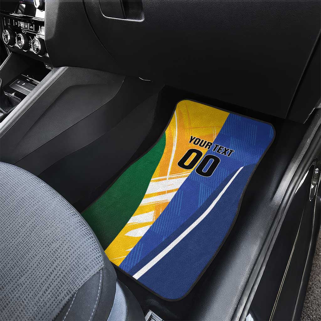 Italy And Australia Soccer Car Mats Gli Azzurri Vs Socceroos